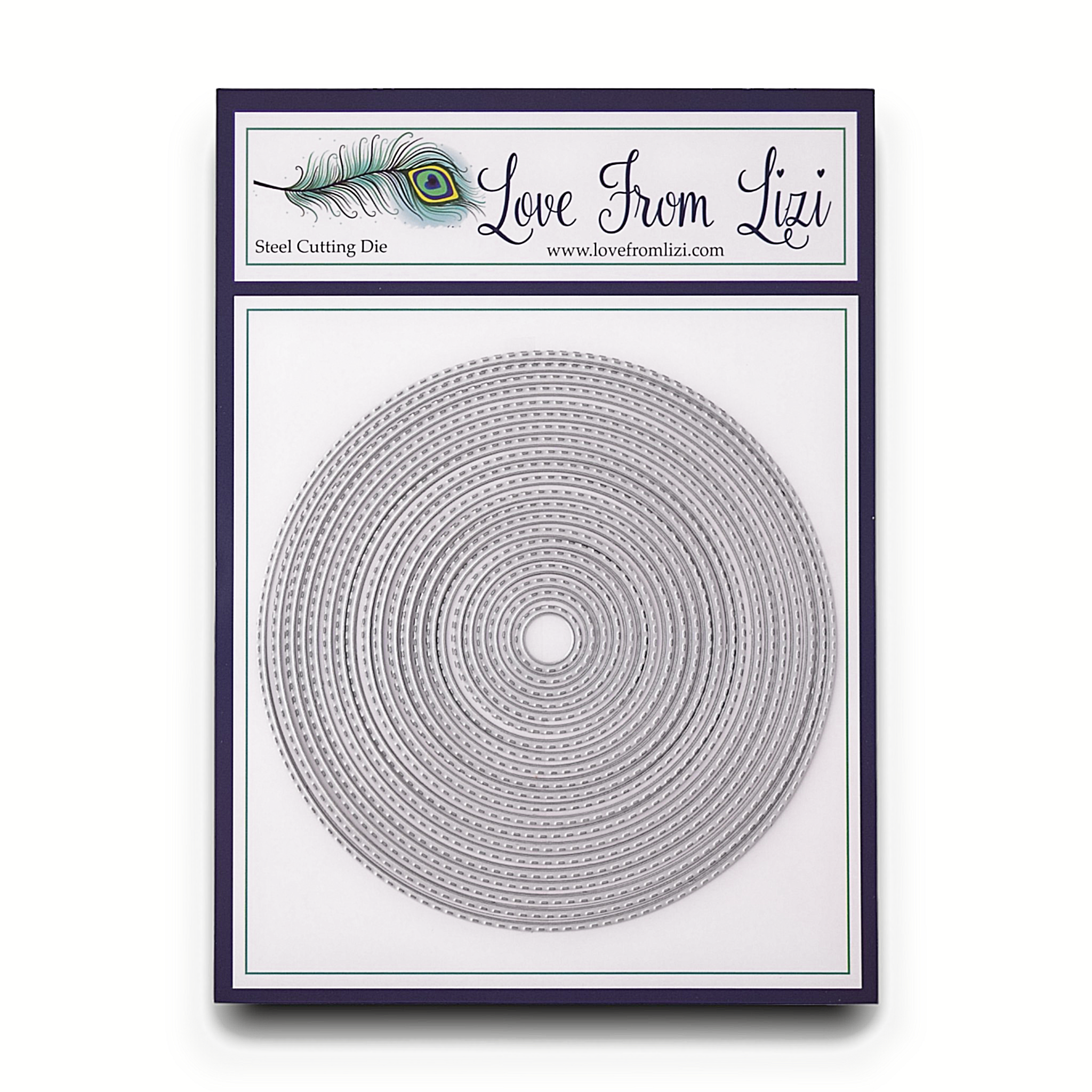 LFL Outer Stitched Circle Nested Cutting Dies